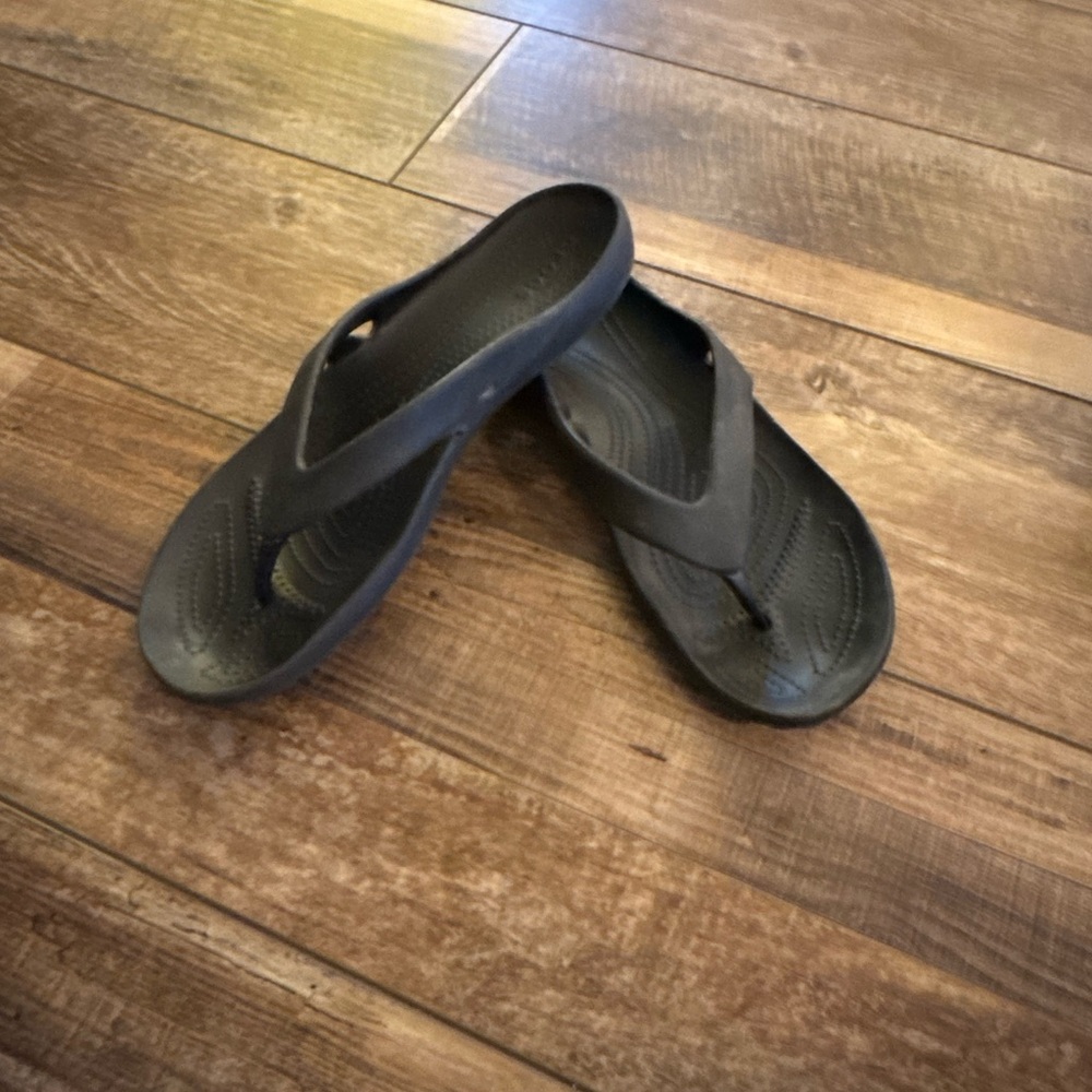 CROCS Dark Gray Sandals